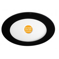 Downlight panel LED Redondo 120mm Negro 6W PRO